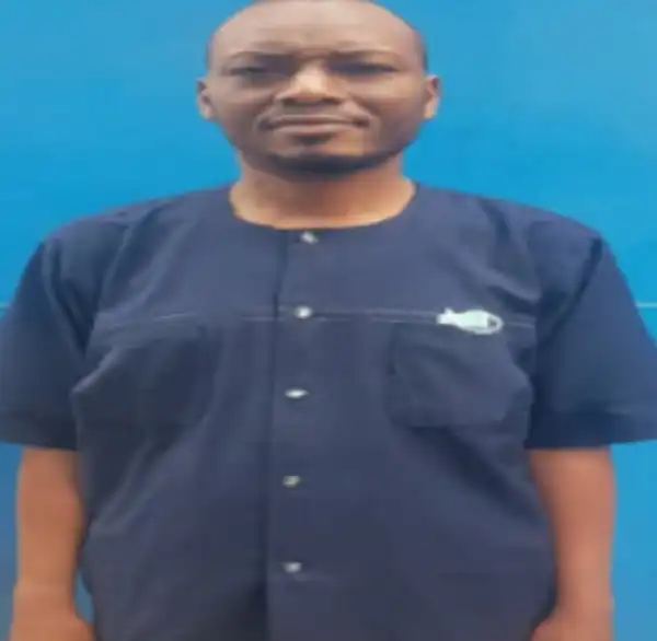 Photo Of Pharmacist With The National Hospital Abuja Arrested For Allegedly Molesting 12-Year-Old Boy