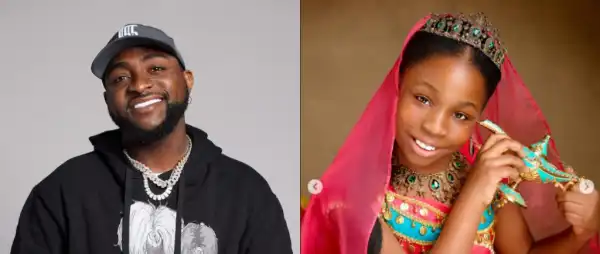 Davido Celebrates Daughter Imade 10th Birthday With Heartfelt Message
