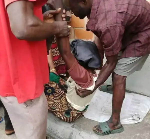 Benue crisis: Yelwata woman faints in IDP camp over hunger