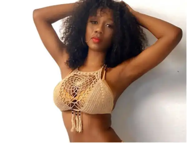 Nigerian Dancer in USA, Korra Obidi Flaunts Her Killer Curve In Pants And Bra