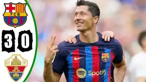 Barcelona vs Elche 3 - 0 (LaLiga 2022 Goals & Highlights)