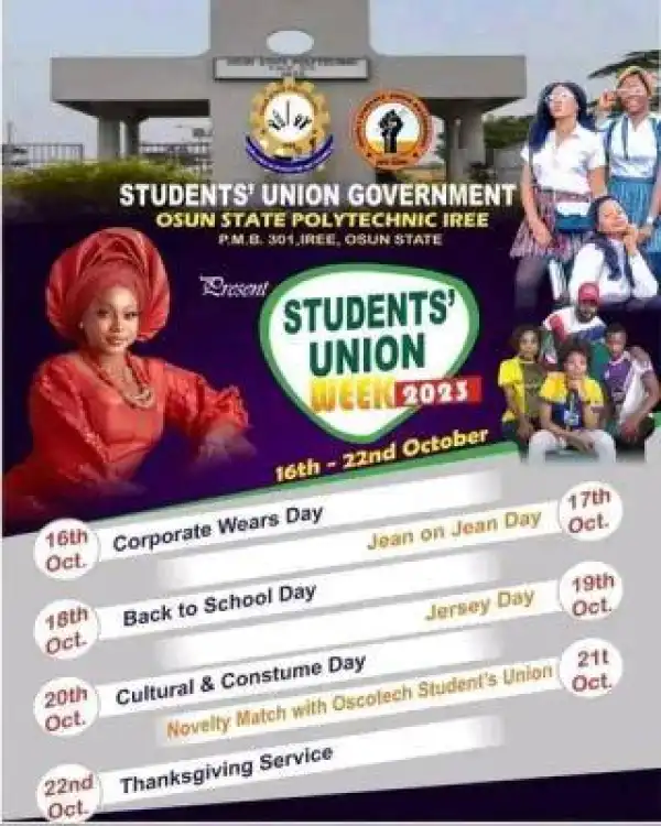 Osun State Poly 2023 Students