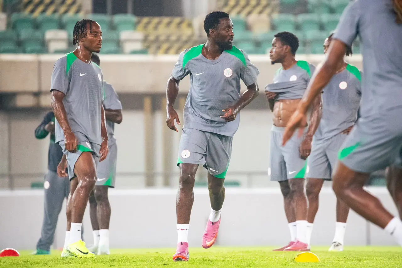 AFCON 2025: Super Eagles hold first training in Cairo