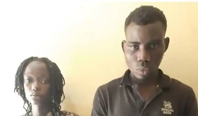 MAD OH!! Couple arrested for inserting a bottle into his ex’s vagina