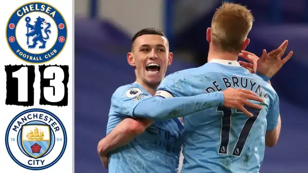 Chelsea vs Manchester City 1 - 3 (EPL Goals & Highlights)
