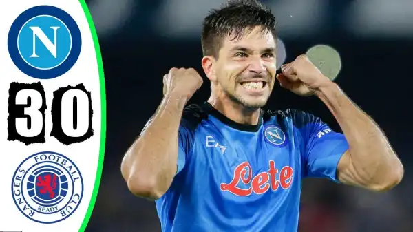 Napoli vs Rangers 3 - 0 (Champions League 2022 Goals & Highlights)