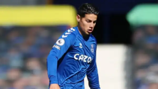 ​James Rodriguez returns for Everton preseason amid exit speculation