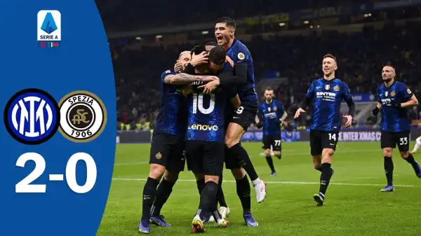 Inter vs Spezia 2 - 0 (Serie A  2021 Goals & Highlights)