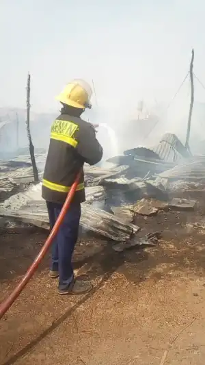 Casava processing factory razed in Iseyin, valuable property lost