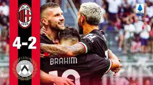 Milan vs Udinese 4 - 2 (Serie A 2022 Goals & Highlights)