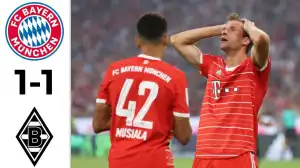 Bayern Munich vs Borussia Monchengladbach 1 - 1 (Bundesliga 2022 Goals & Highlights)