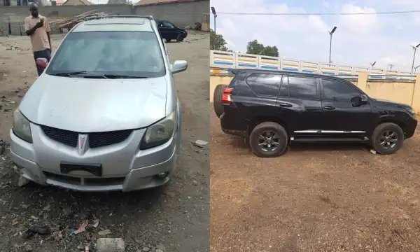 Police recover two stolen vehicles in Nasarawa, launch manhunt for suspects