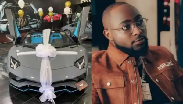Knocks As Davido Laments Cost Of Clearing Lamborghini
