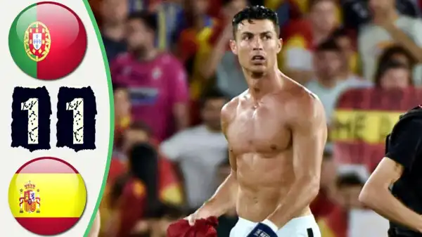 Spain vs Portugal 1 - 1 (Nations League  2022 Goals & Highlights)