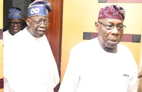 never called Tinubu super politician – Obasanjo