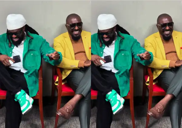 Jim Iyke And Timaya Set Internet Ablaze With Their Latest Hang-Out Moments