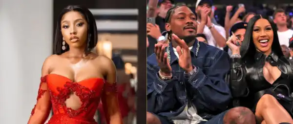 “Libras Don’t Turn Back Once Done”- Mercy Eke Supports Cardi B’s Pregnancy With Stefon Diggs