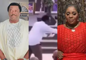 Kevin Ikeduba And Rita Edochie React As Pastor Undresses Members In Church During Prayer