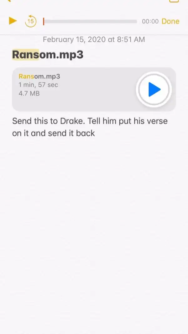 SAINt JHN Ft. Drake - Ransom