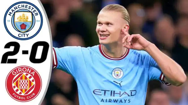 Manchester City vs Girona 2 - 0 (Friendly Goals & Highlights)
