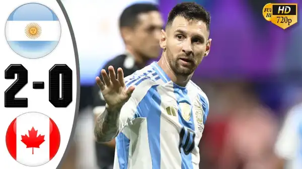 Argentina vs Canada 2 - 0 (Copa America 2024 Goals & Highlights)