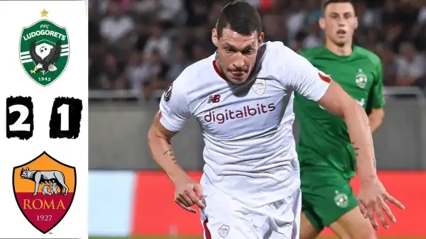 Ludogorets Razgrad vs AS Roma 2 - 1 (Europa League 2022 Goals & Highlights)