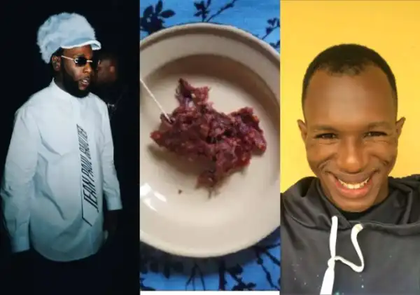 Burna Boy shades Daniel Regha because of meal he Posted