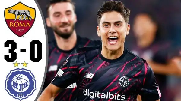 AS Roma vs HJK Helsinki 3 - 0 (Europa League 2022 Goals & Highlights)