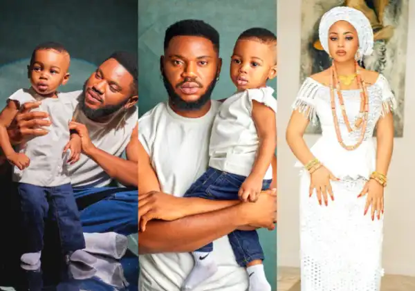 Regina Daniels Reacts To Pictures Of ‘Ex-Lover’ Somadina Adinma With Son