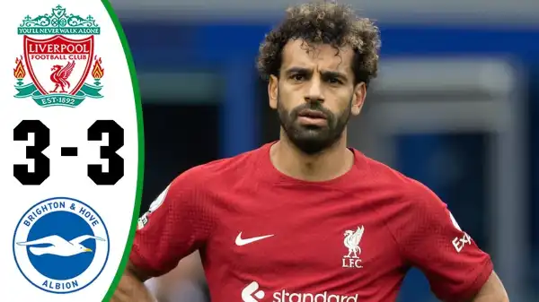 Liverpool vs Brighton 3 - 3 (Premier League 2022 Goals & Highlights)