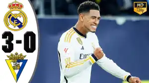 Cadiz vs Real Madrid 0 - 3 (Laliga Goals & Highlights)