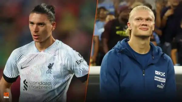 Jurgen Klopp makes Darwin Nunez & Erling Haaland comparison