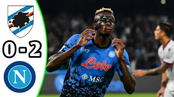 Sampdoria vs Napoli 0 - 2 (Serie A 2023 Goals & Highlights)