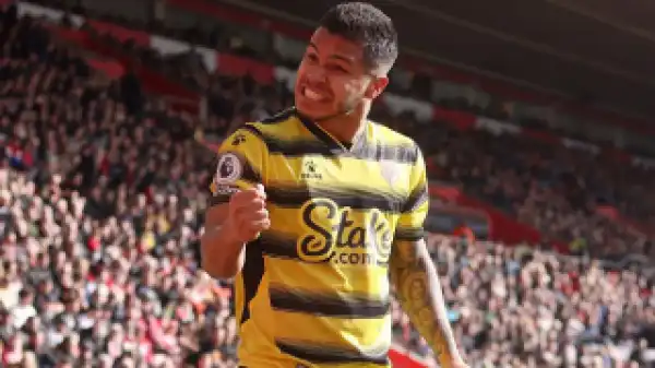 Watford striker Cucho Hernandez admits Aguero a role model