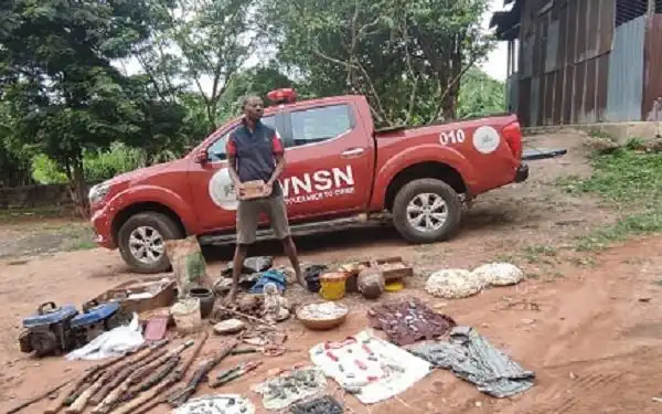 Amotekun arrest suspected body parts dealer in Ibadan