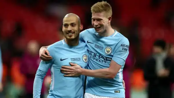 De Bruyne Sends Emotional Message To Silva As He Quits Man City