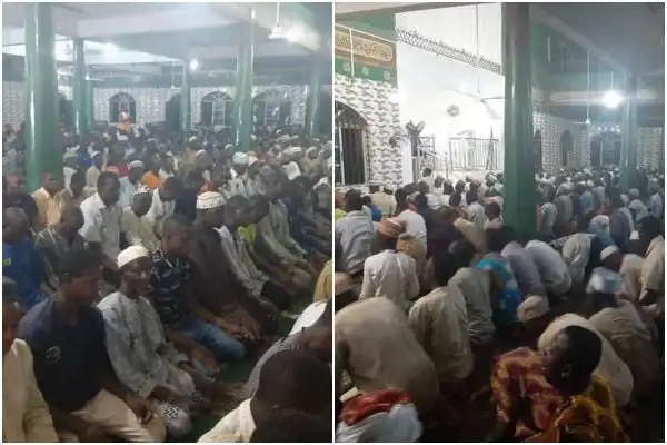 300 Muslim worshipers flout lockdown order at Agege Central Mosque, attack Lagos taskforce