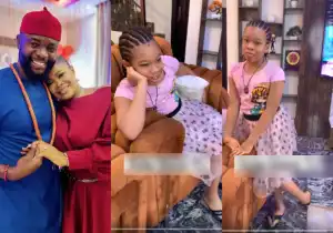 Ruby Ojiakor’s Shares Video Of Daughter Calling Her New Husband Daddy