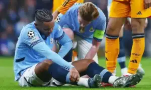 UCL: Man City suffer fresh injury blow ahead of return leg with Real Madrid