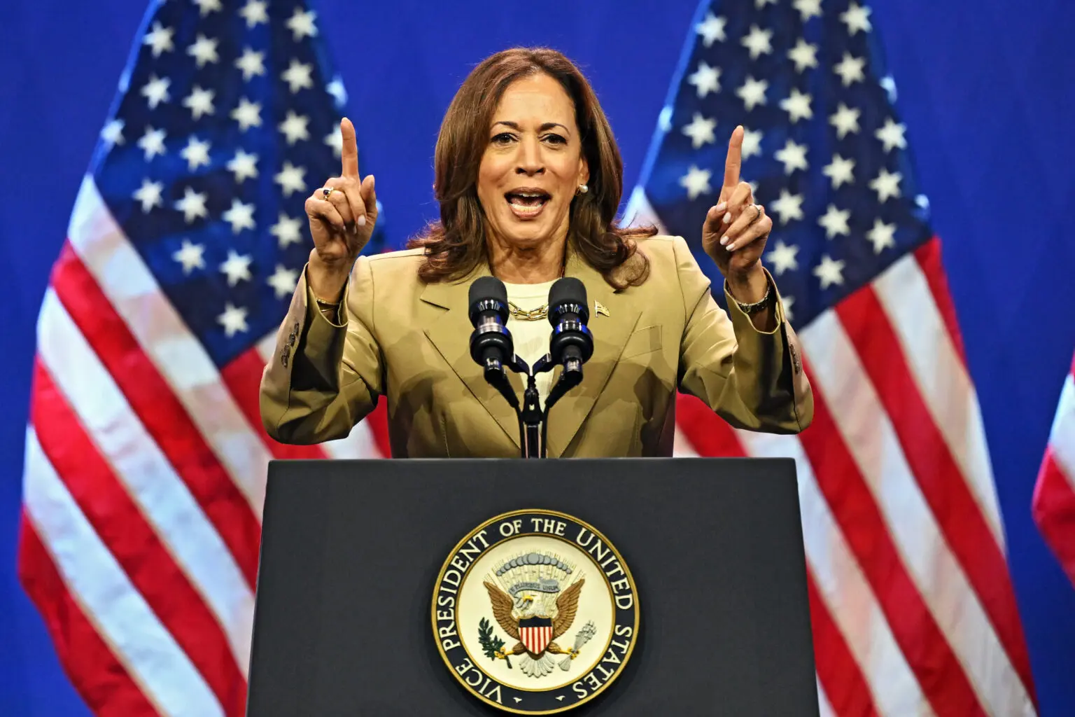 US election: Kamala Harris leads Trump in new poll after Biden’s exit