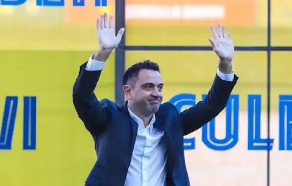 Barcelona unveil Xavi as new coach