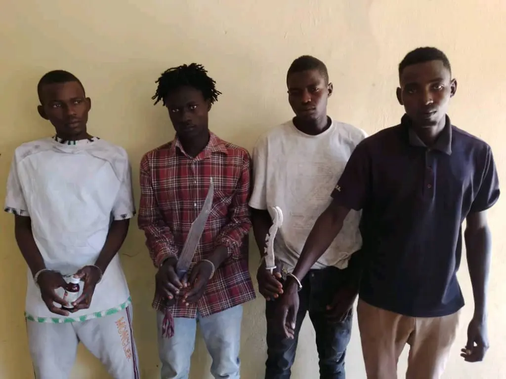 Adamawa: Police nab four suspected robbers