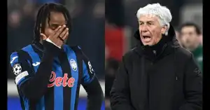 Serie A: Gasperini aims another swipe at Lookman