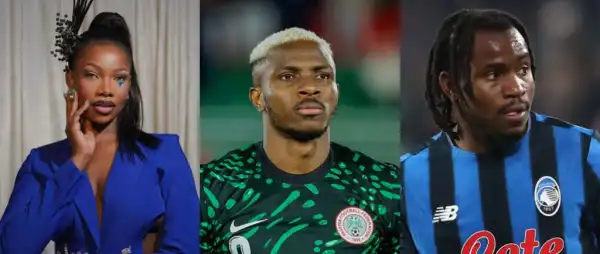 BBNaija Star Tacha Defends Victor Osimhen Amid Teammate Clash With Lookman