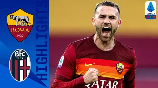 Roma vs Bologna 1 - 0 (Serie A  Goals & Highlights 2021)