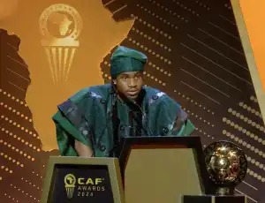 CAF Awards 2024: Lookman hopes to inspire young kids