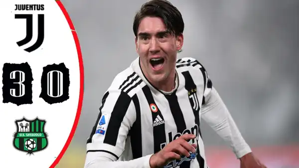 Juventus vs Sassuolo 3 - 0 (Serie A 2022 Goals & Highlights)