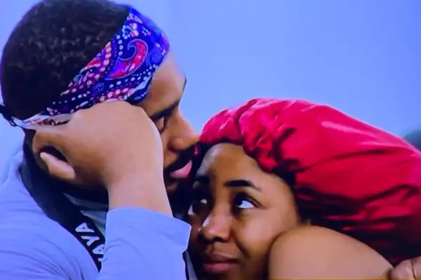 #BBNaija: Kiddwaya And Erica Back Into Each Others Arms Again (Video)