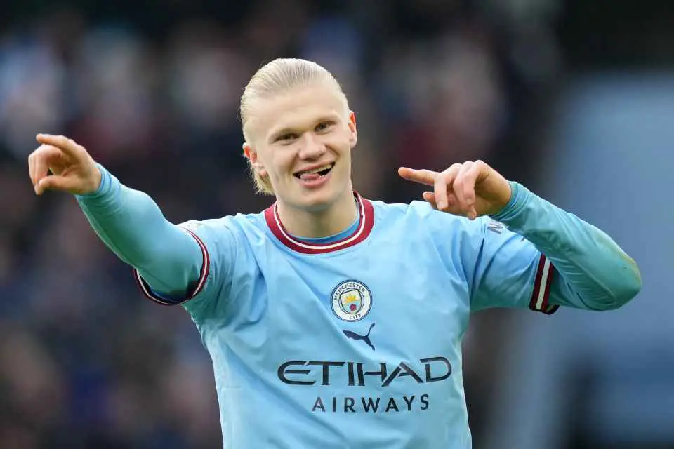 Massive amount Erling Haaland will pocket if Manchester City win EPL, UCL, FA Cup revealed