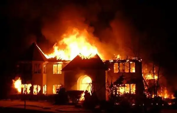 Fire Guts INEC Headquarters In Ondo